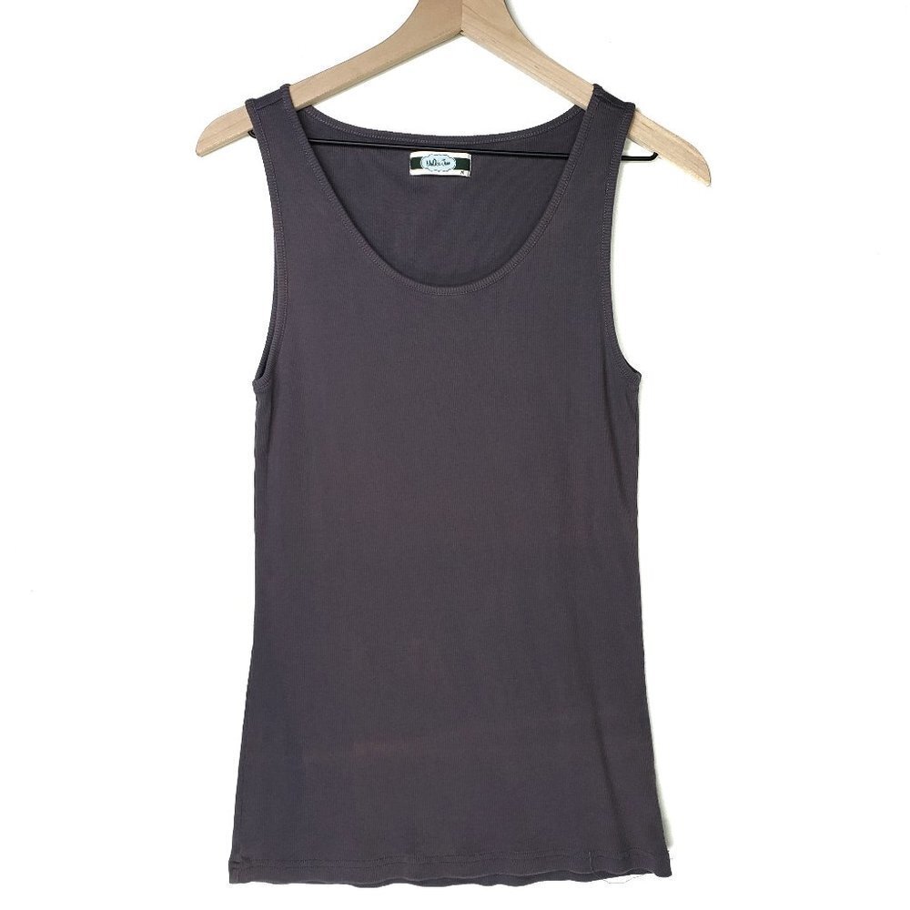 Matilda Jane‎ Ribbed Tank Top Women's M Grey Basic